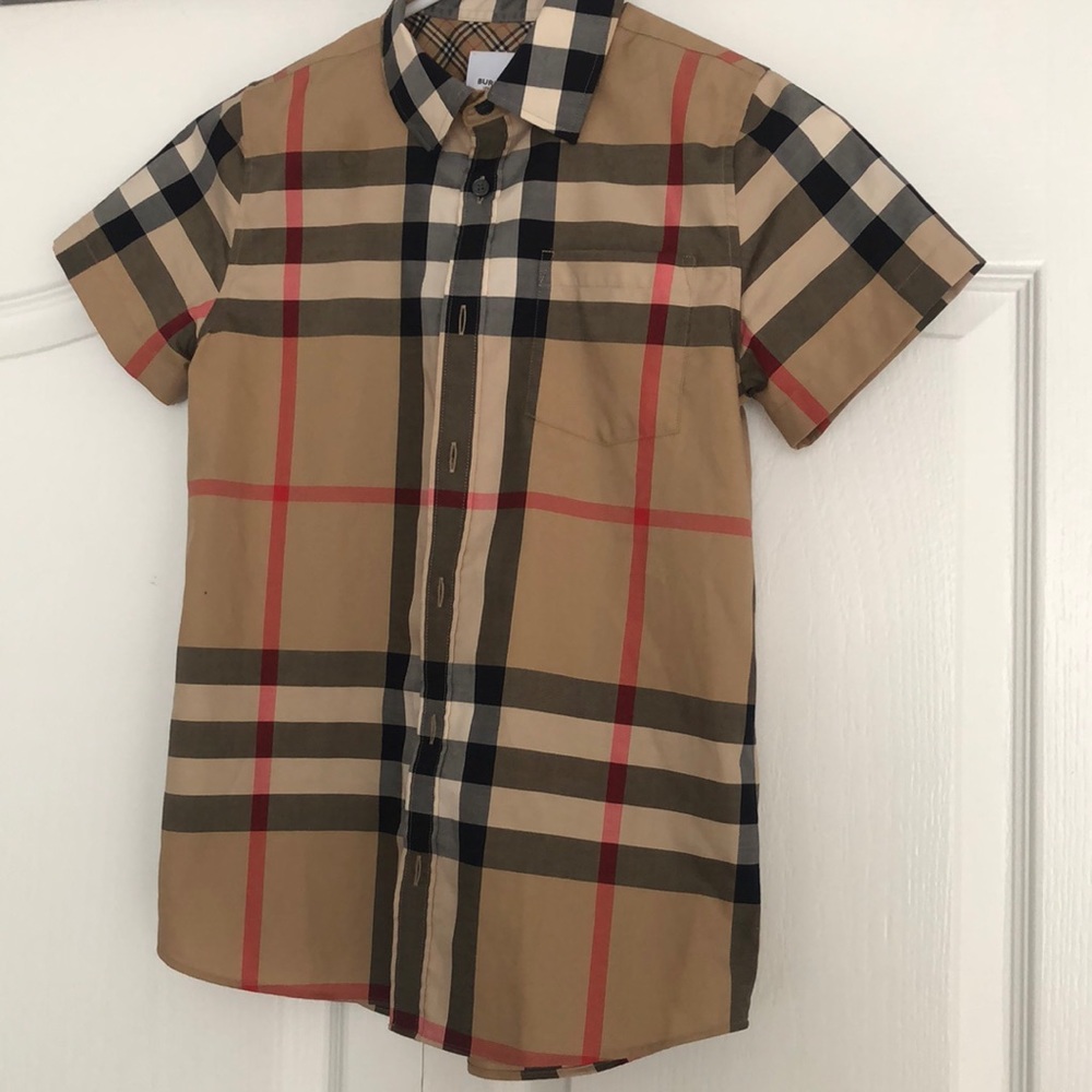 Boys Burberry Casual Shirt